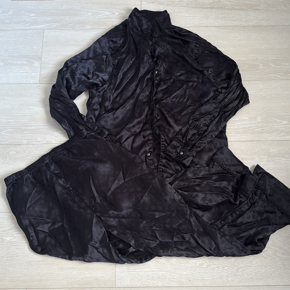 3/$10 Women's Black Matching Top and Bottom Set